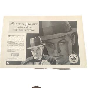 Vintage 1934 Ethyl Make BetterJudgement Ad Advertisement